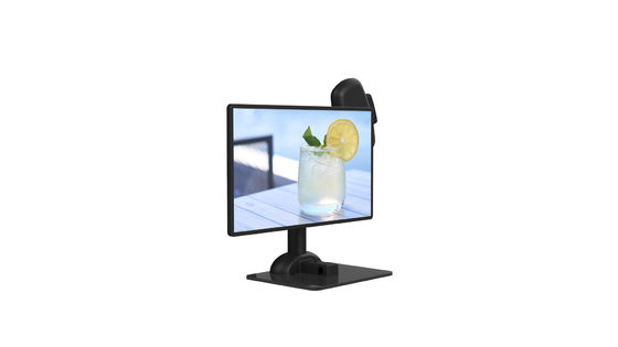 Επαγγελματική στάση lap-top οργάνων ελέγχου προσωπικού που περιστρέφεται για να ανακουφίσει τον πόνο λαιμών