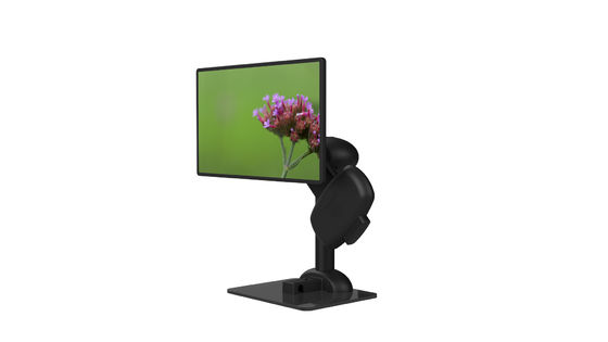 Επαγγελματική κίνηση βραχιόνων οθόνης lap-top αργά για την ακαμψία λαιμών