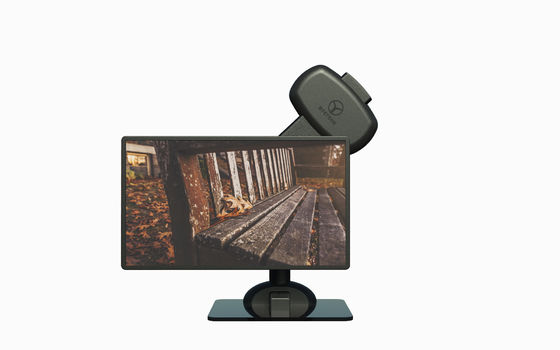 185mm Ρυθμίσιμο ύψος 20mm / min Ανυψώνοντας περιστρεφόμενη οθόνη Laotop Mount Arm Stand Για την πρόληψη πόνου στο λαιμό