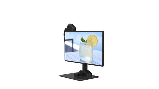 Ο εργονομικός βραχίονας οργάνων ελέγχου lap-top τοποθετεί το στροφέα για την ακαμψία λαιμών
